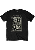 Peaky Blinders Heren Soundtrack T-Shirt Zwart