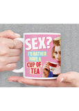 Retro Fun Sex? I Rather Have A Cup Of Tea Beker Mok Multi
