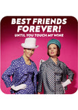 Retro Fun Onderzetter Best Friends Forever