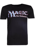 Retro Games Magic: the Gathering Logo T-Shirt Zwart