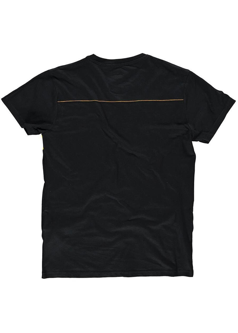 Maglietta MoonWorks Pong Atari Uomo – Nero, 100% Cotone, Vestibilità Slim, Taglie XS-4XL
