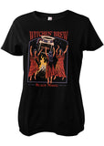 Retro Movies Rhodes Witches Brew Black Magic Girly T-Shirt Zwart