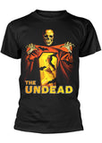 Retro Movies The Undead T-Shirt Zwart