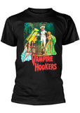 Retro Movies Vampire Hookers T-Shirt Zwart