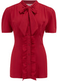 Rock N Romance Betsy 40's Blouse Rood