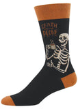 Socksmith Death Before Decaf Sokken Zwart