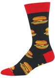 Socksmith Good Burger Hamburger Sokken Zwart