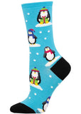 Socksmith Sokken Penguins Snow Sokken Blauw