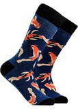Soctopus Koi Carp Sokken Blauw