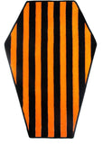 Sourpuss Coffin Vloerkleed Zwart Oranje