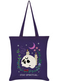 Succubus Gifts Stay Spiritual Tote Tas Paars