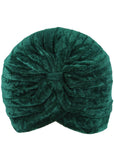 Succubus Headwear Fluwelen 20's Tulband Groen