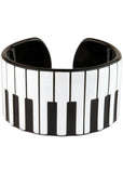 Succubus Jewels Piano Keyboard Bangle Armband Zwart Wit