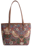 Tapestry Bags Morris Strawberry Thief Schoudertas Rood