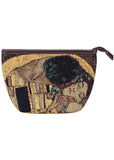 Tapestry Bags Klimt Gold Kiss Make Up Tasje