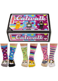 United Odd Socks 6 Dames Sokken Catwalk